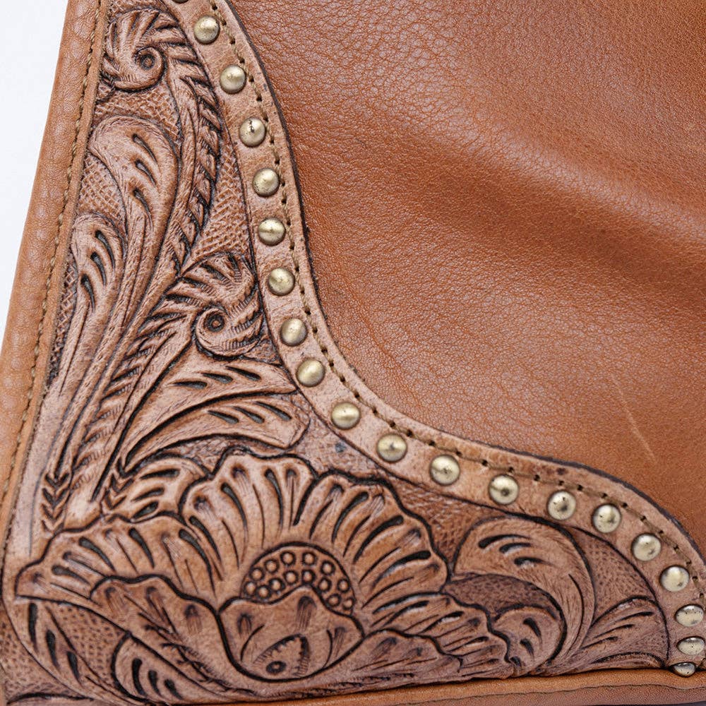LS Western - ADBGI222 Hobo Genuine Western Leather Women Bag - ADBGI222C