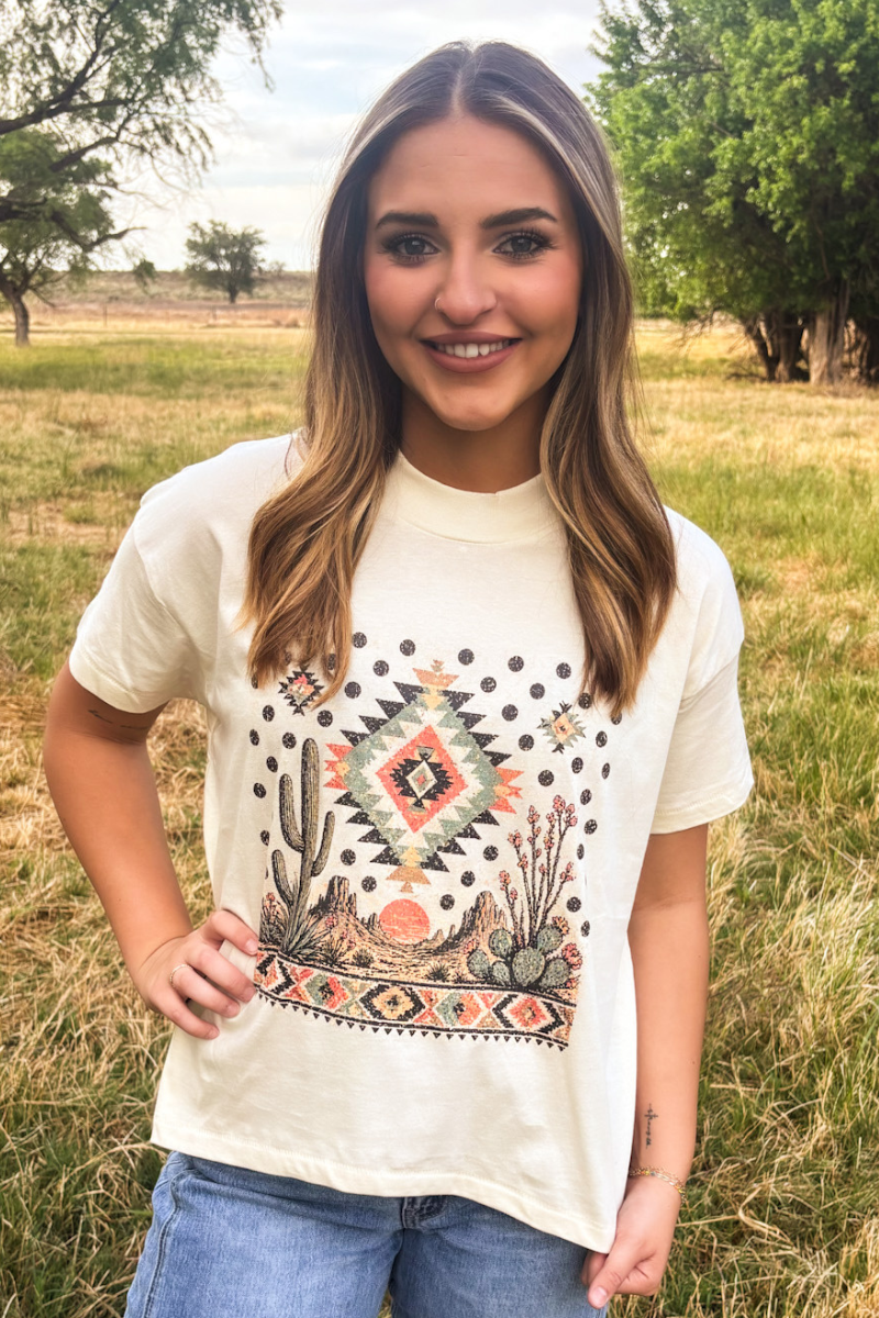 Sterling Kreek - Boho Desert Tee - M