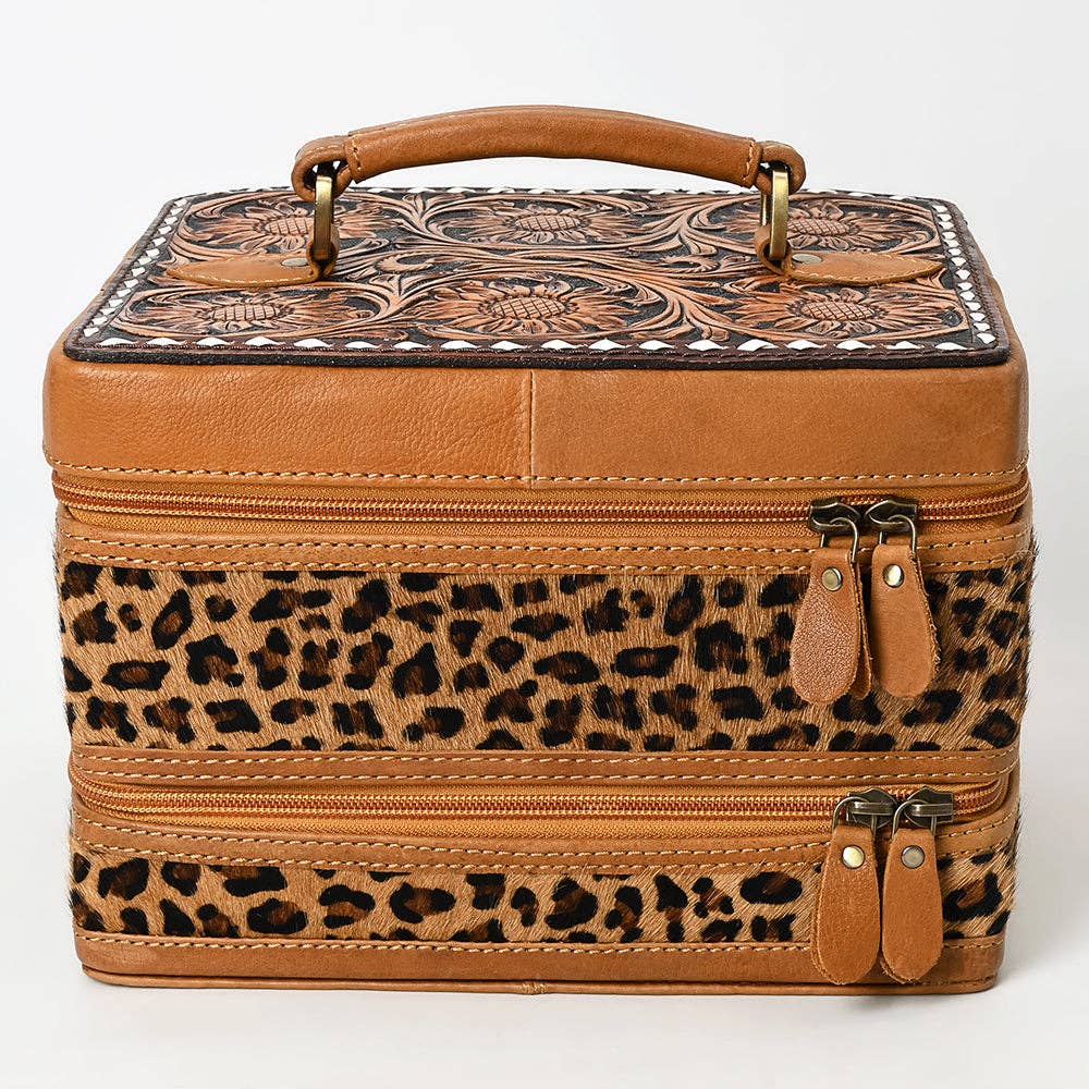 American Darling Jewelry Case Genuine Western Leather Women Bag - ADBGA454E
