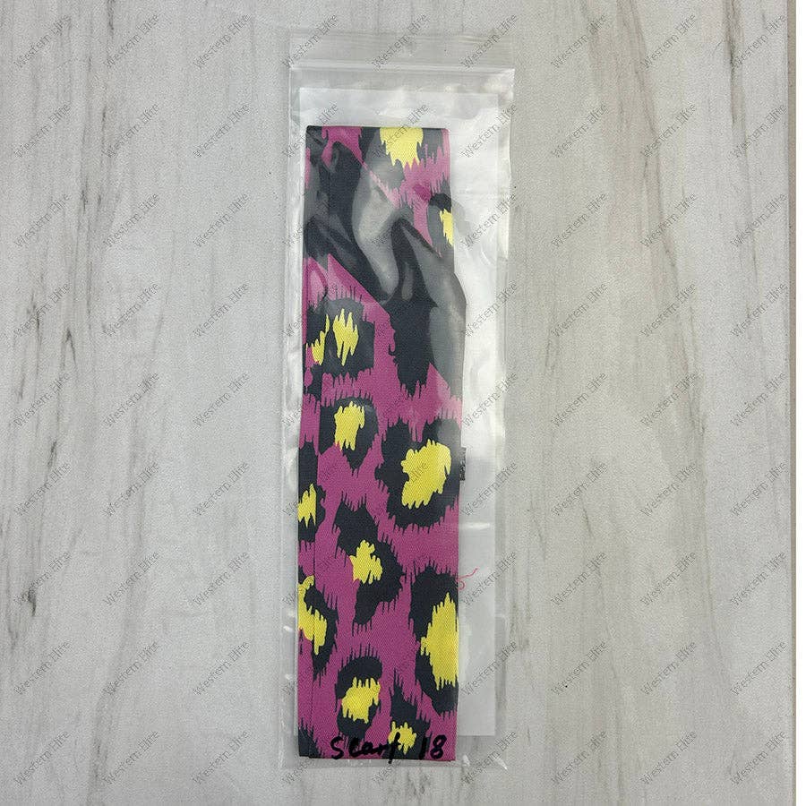 Western Elite Jewelry - SCARF-18                    Bend narrow scarf (for scarf ;handbag; necklace; etc. )