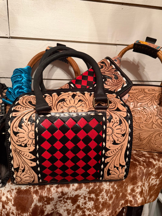 Ruby Rodeo Barrel Bag (Medium Speedy)