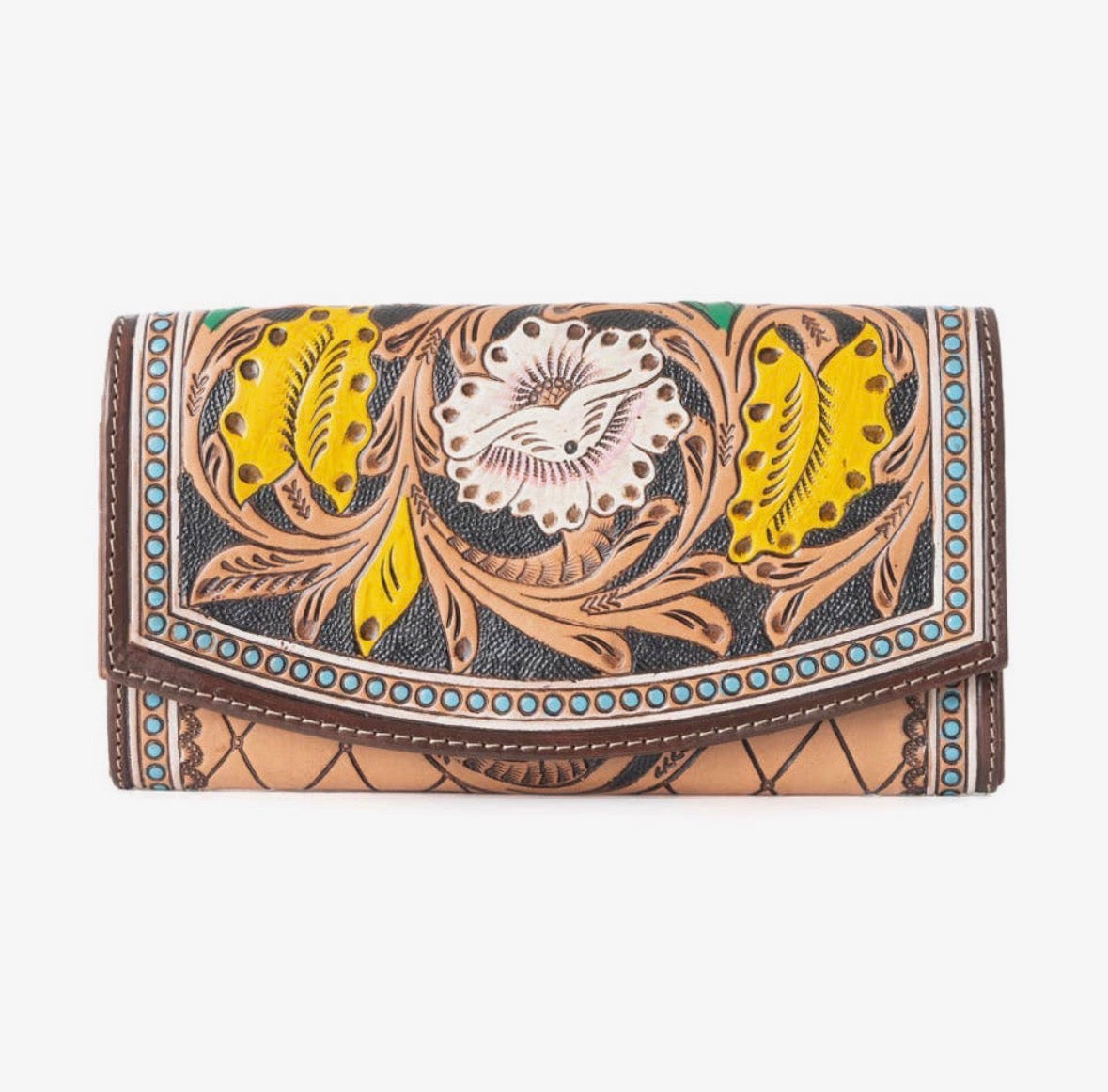 Boho Blues Wallet
