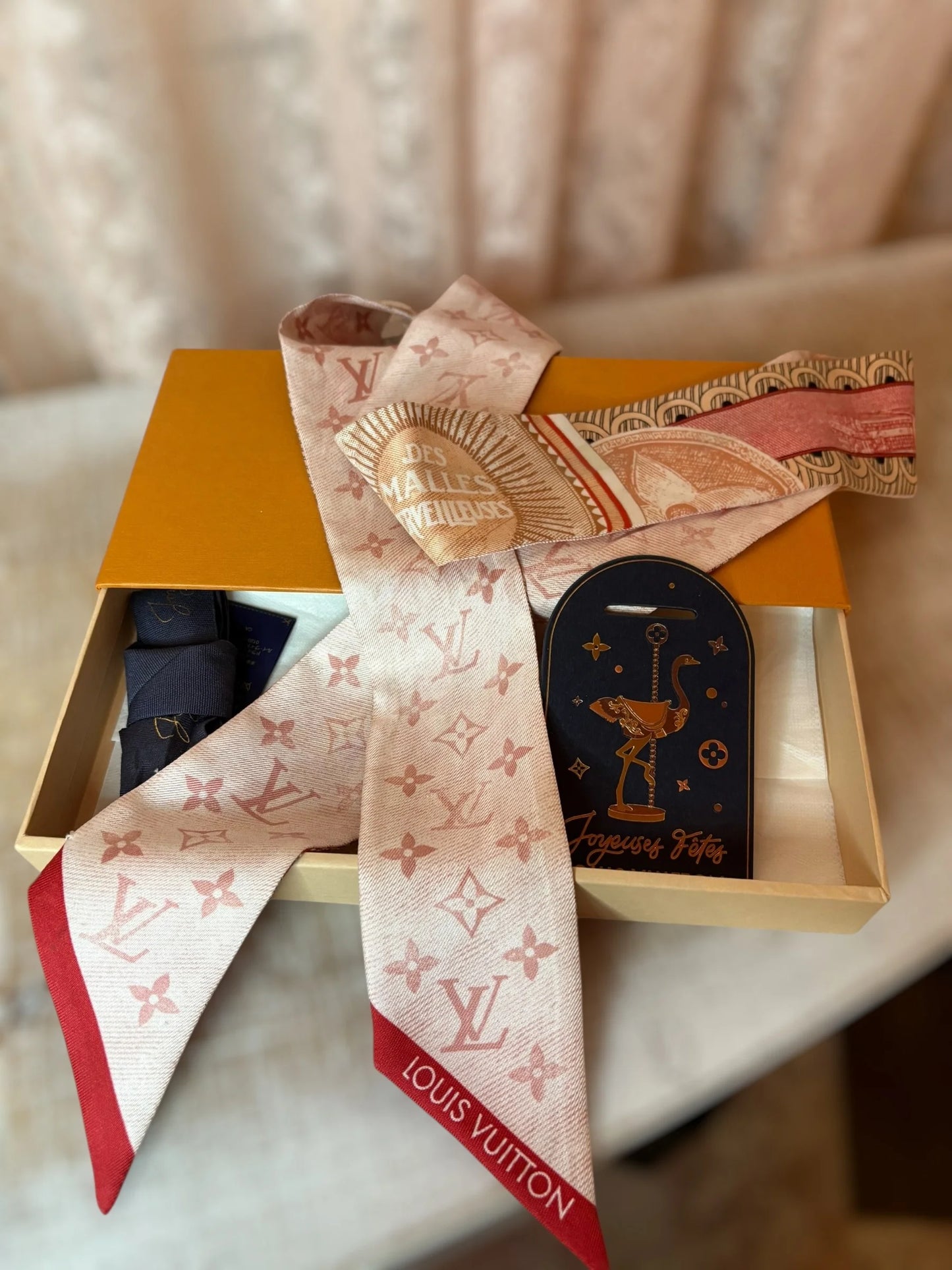 Authentic Ultimate Monogam BB Bandeau- Full Box