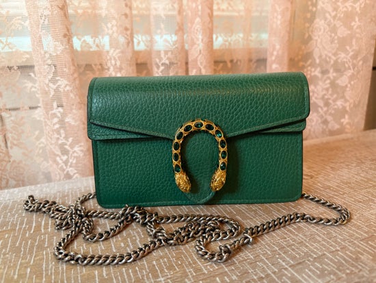 Gucci Dionysus Emerald Shoulder bag
