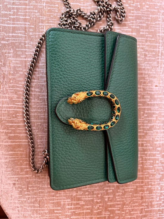 Gucci Dionysus Emerald Shoulder bag