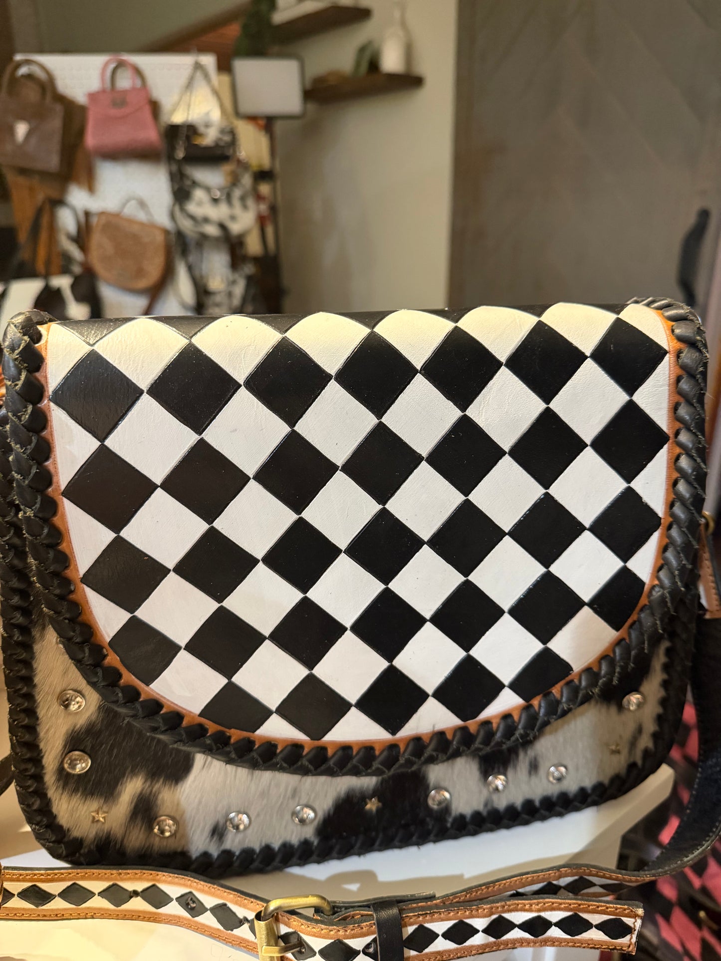 Checkmate Cowgirl Crossbody (Large)