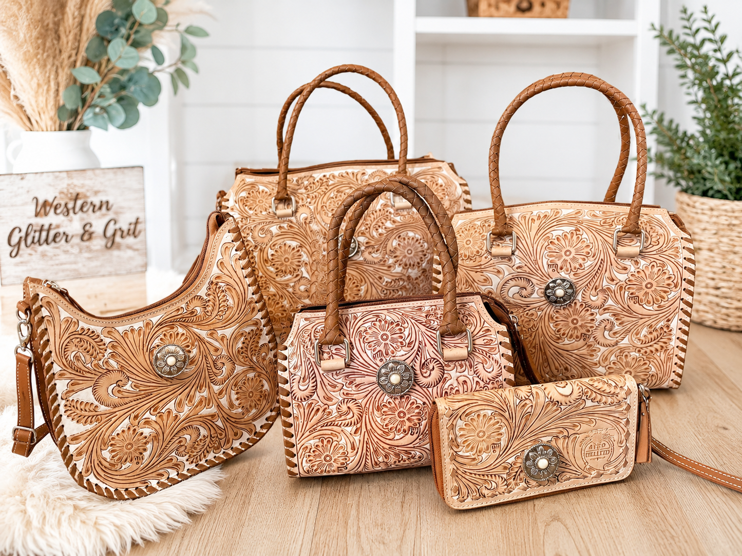🤍 Ivory Prairie collection exclusively at glitter & grit! Medium