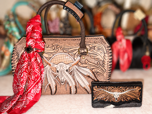 Desert Dreamcatcher large speedy, dressed with a wallet included