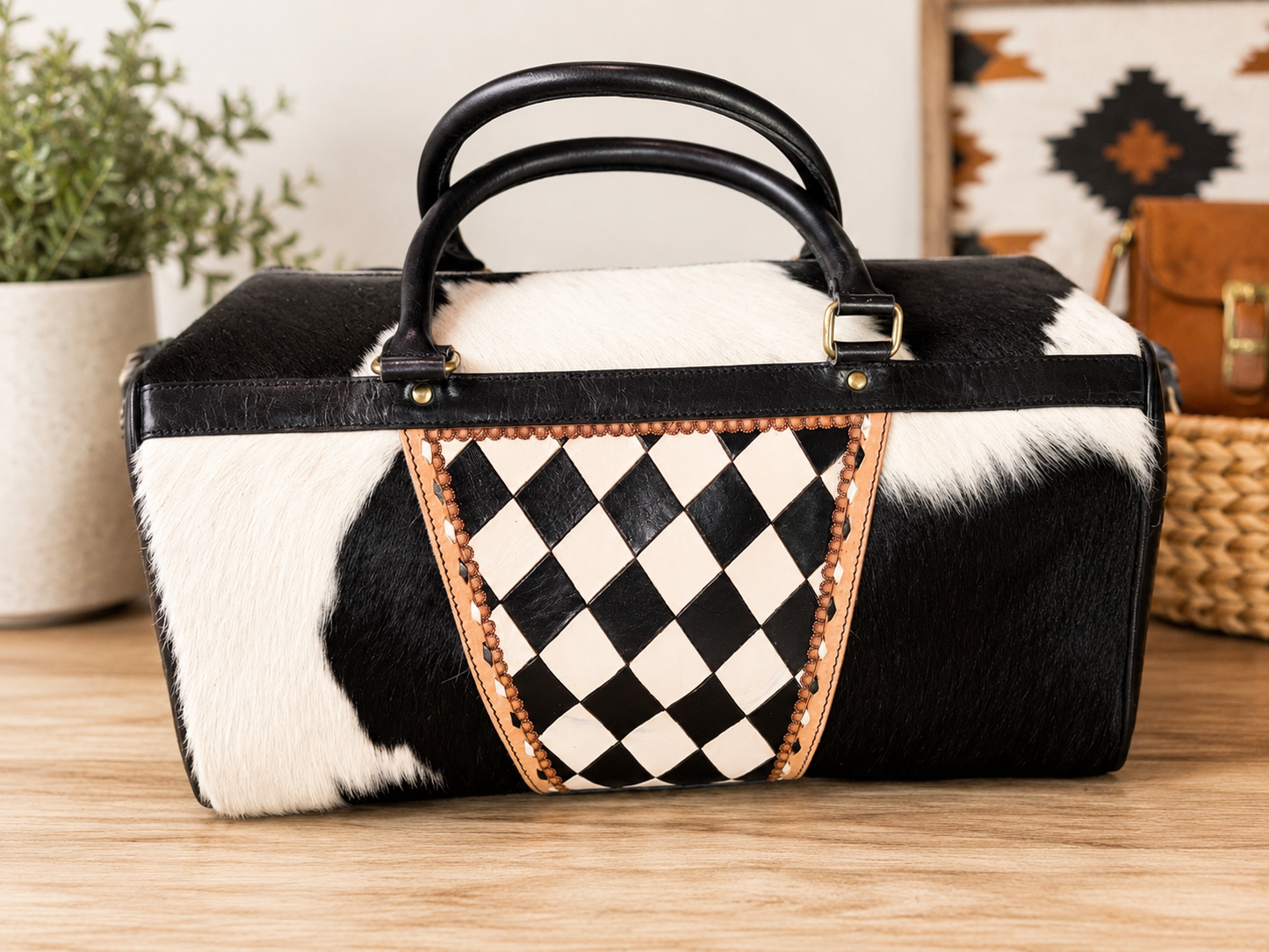 Checkmate cowgirl medium duffle bag!
