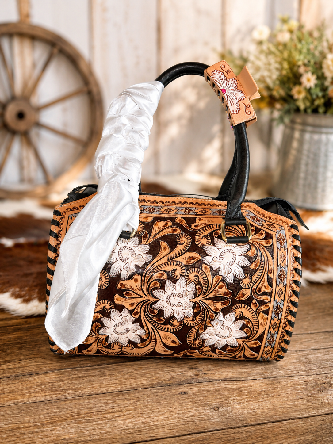 White Willow medium speedy with wild rag and clip included!