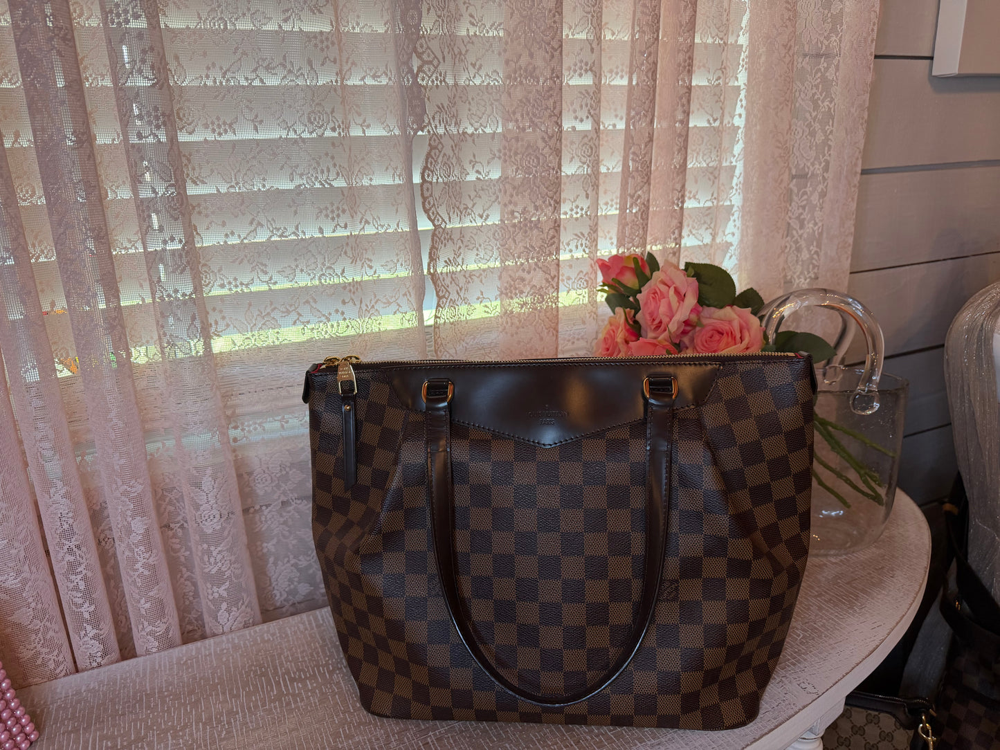 Louis Vuitton Westminster Handbag Damier GM