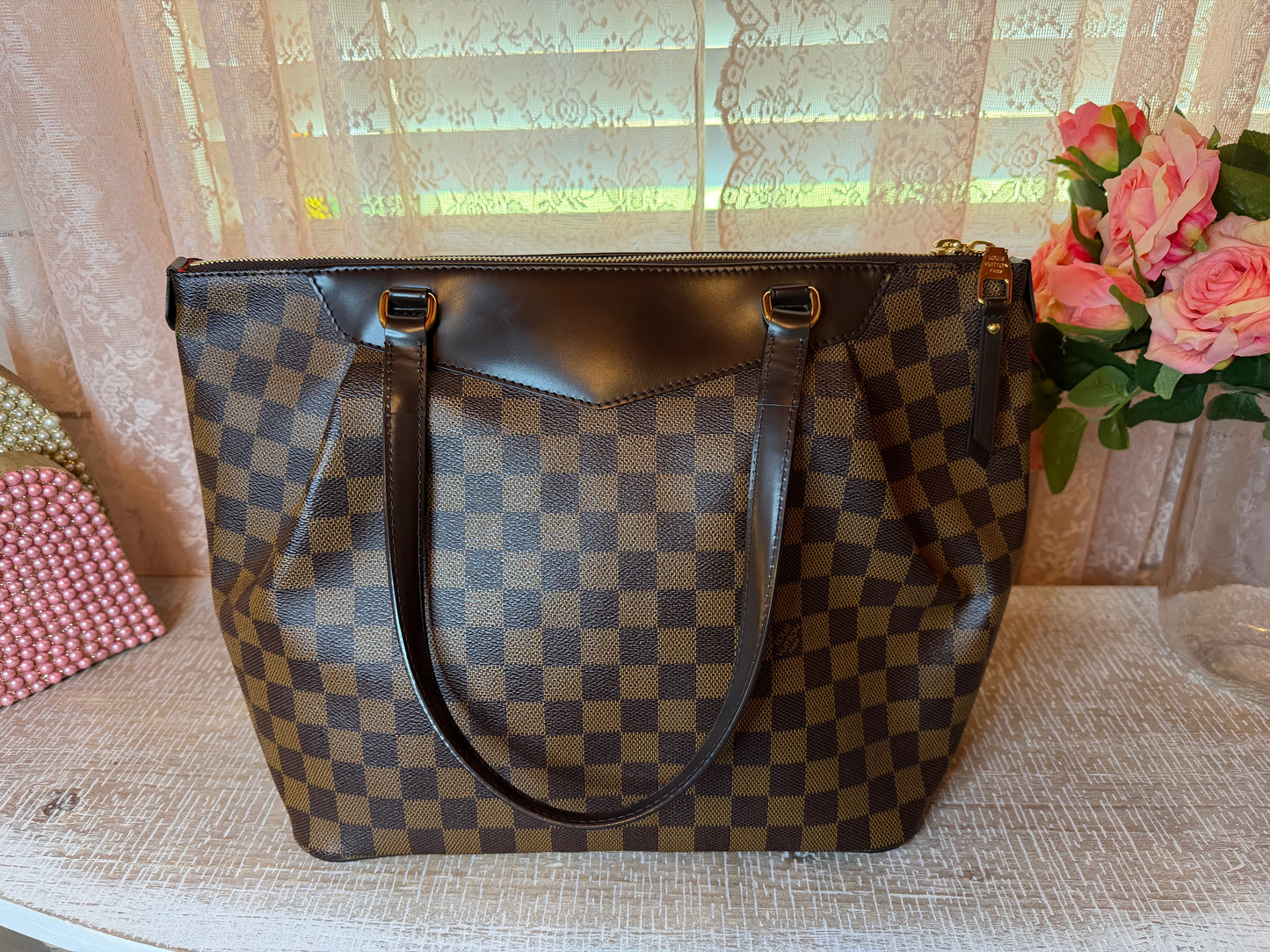 Louis Vuitton Westminster Handbag Damier GM