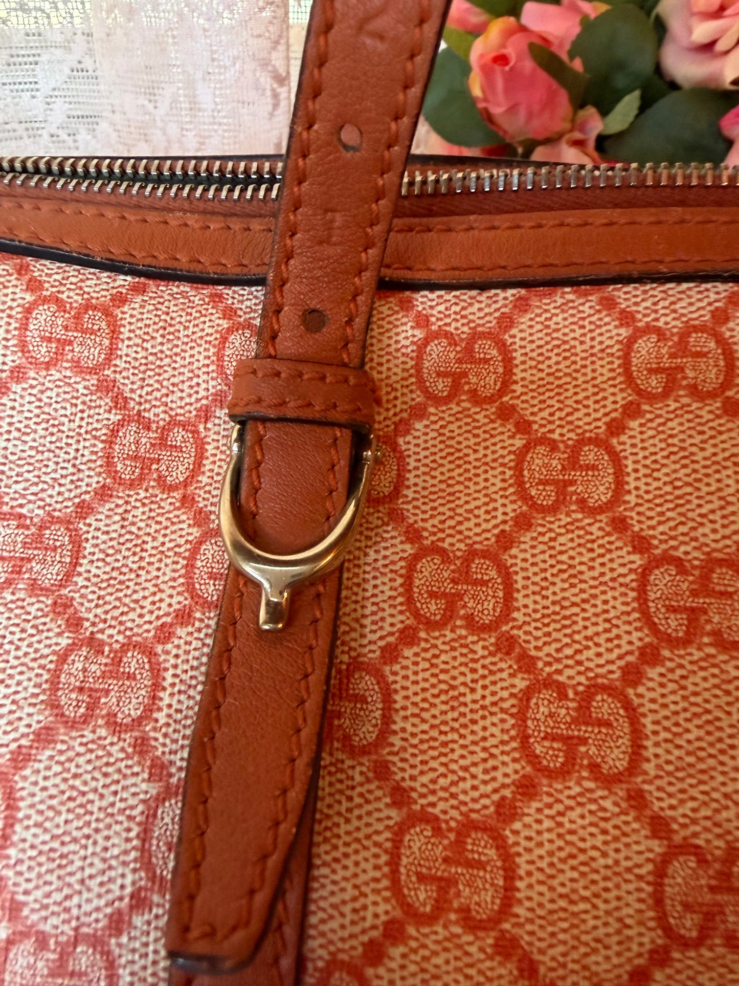 Gucci Monogram coated canvas tote - limited edition