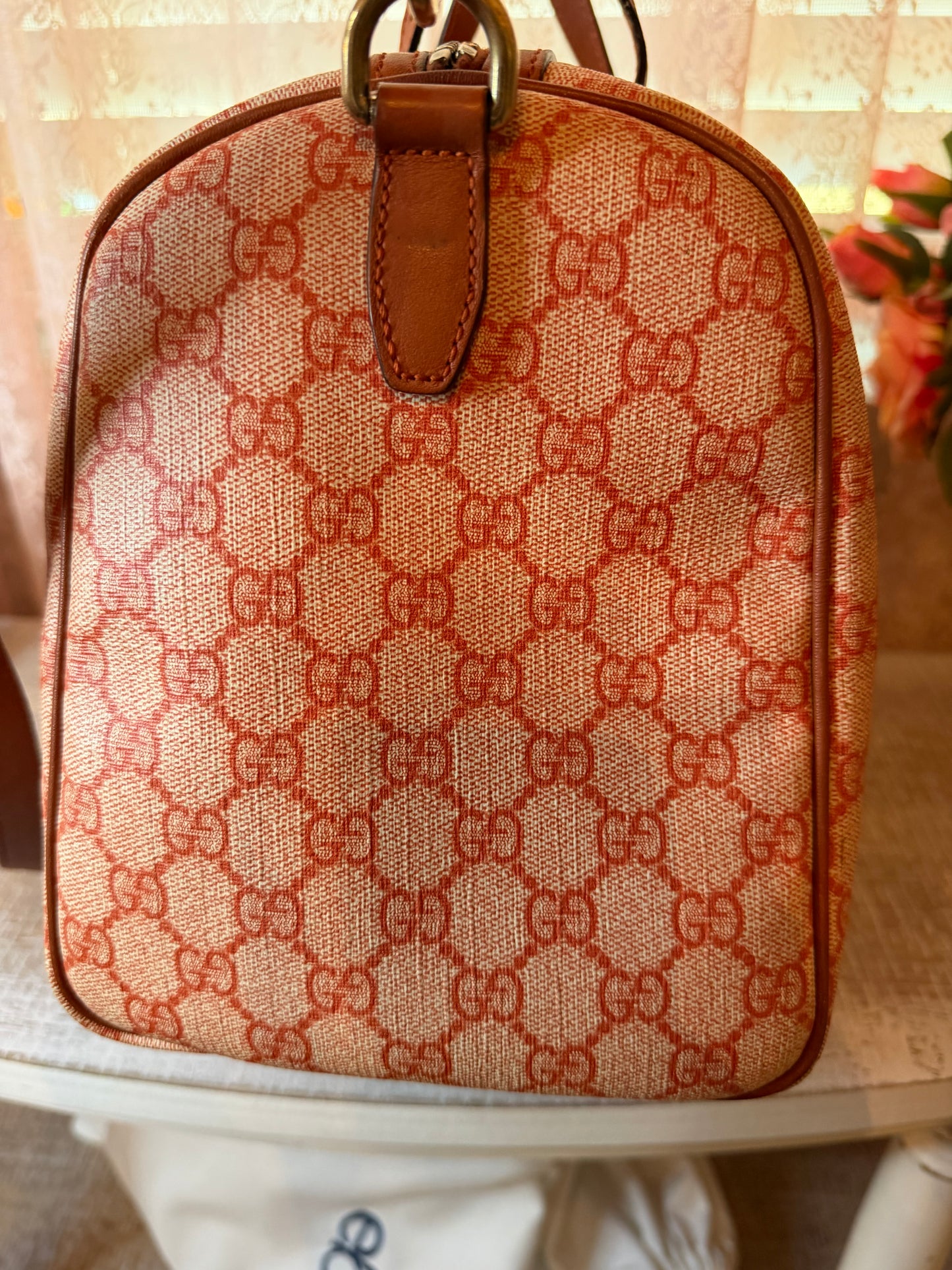 Gucci Monogram coated canvas tote - limited edition