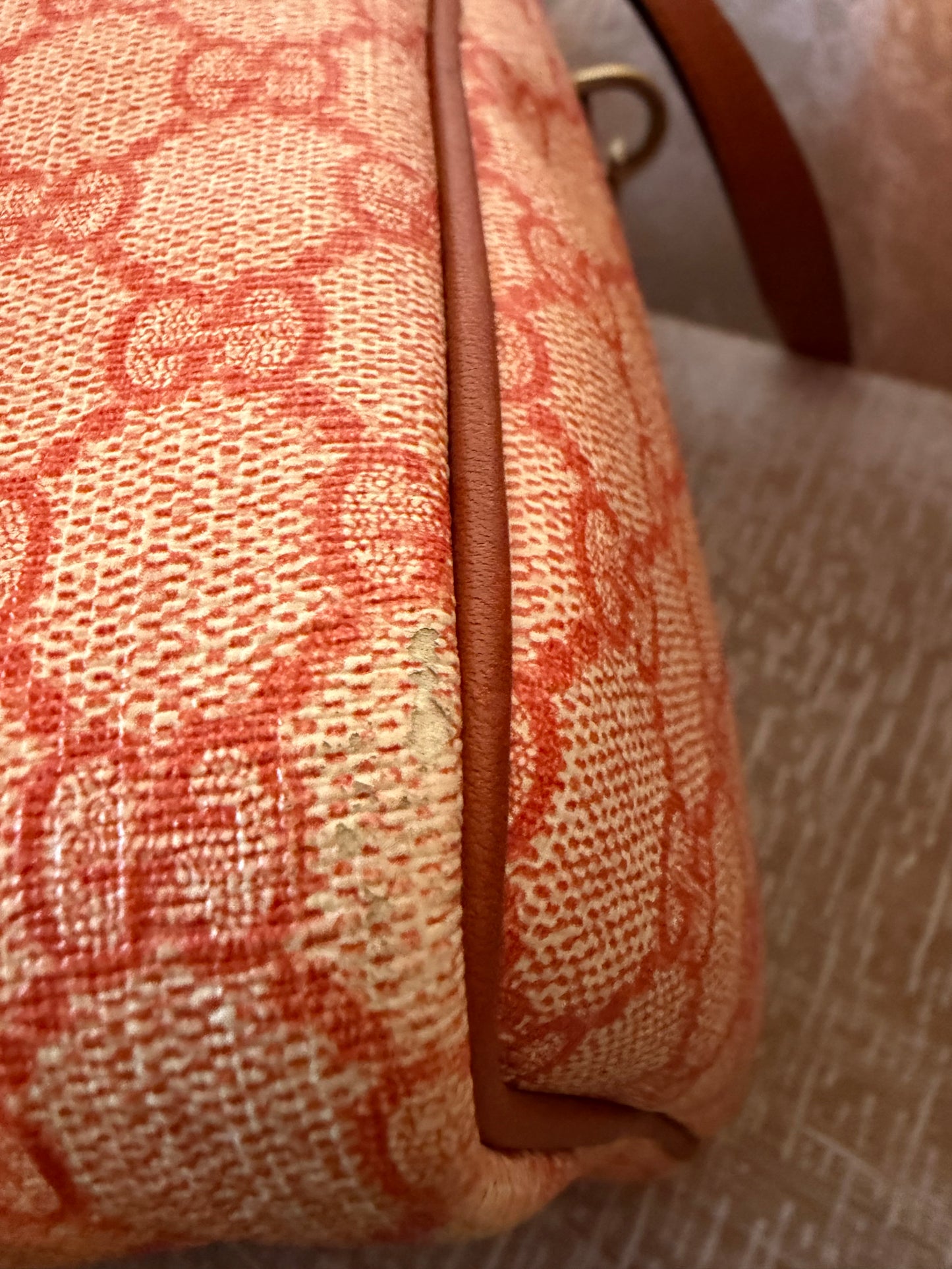 Gucci Monogram coated canvas tote - limited edition