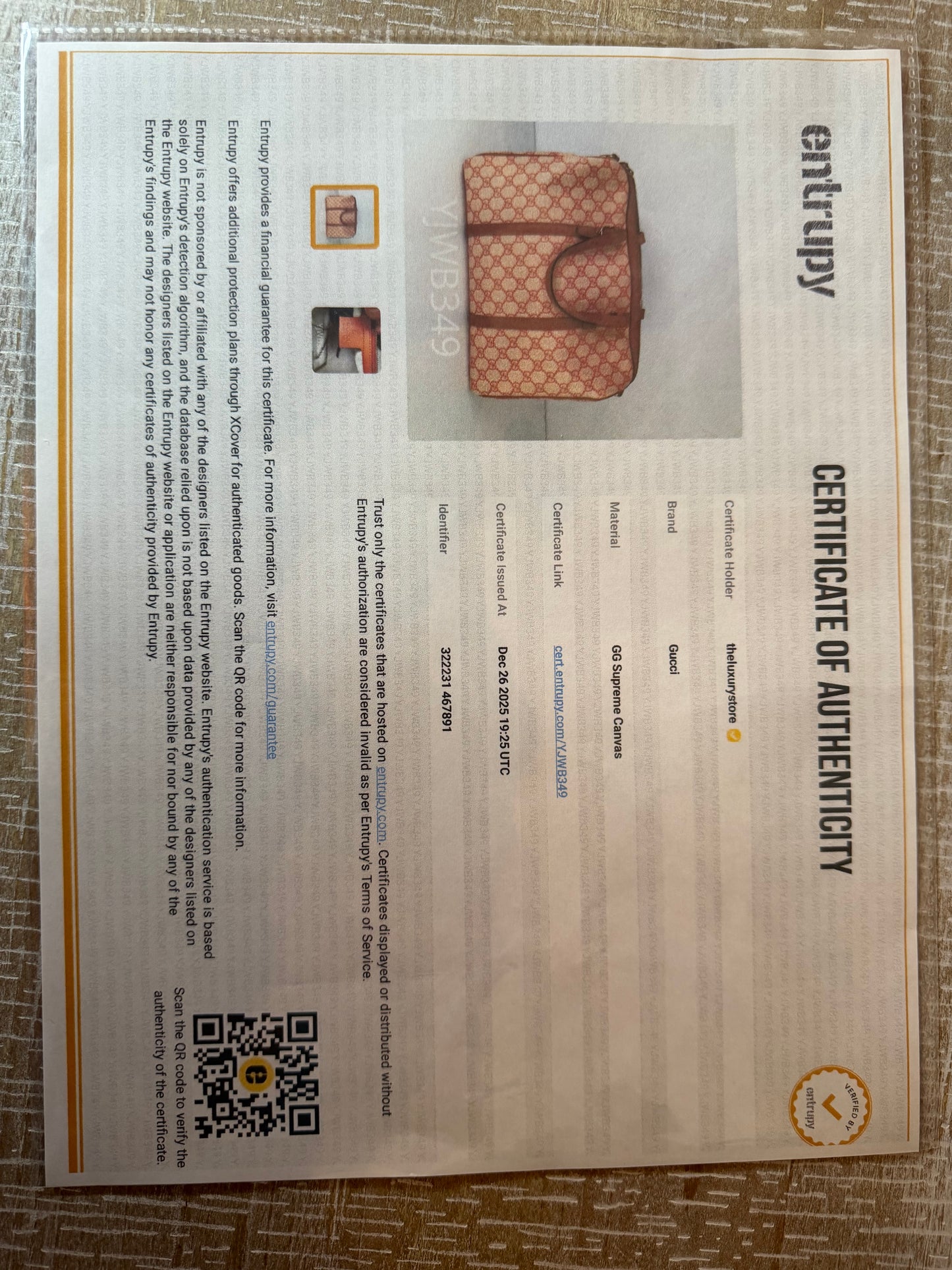 Gucci Monogram coated canvas tote - limited edition