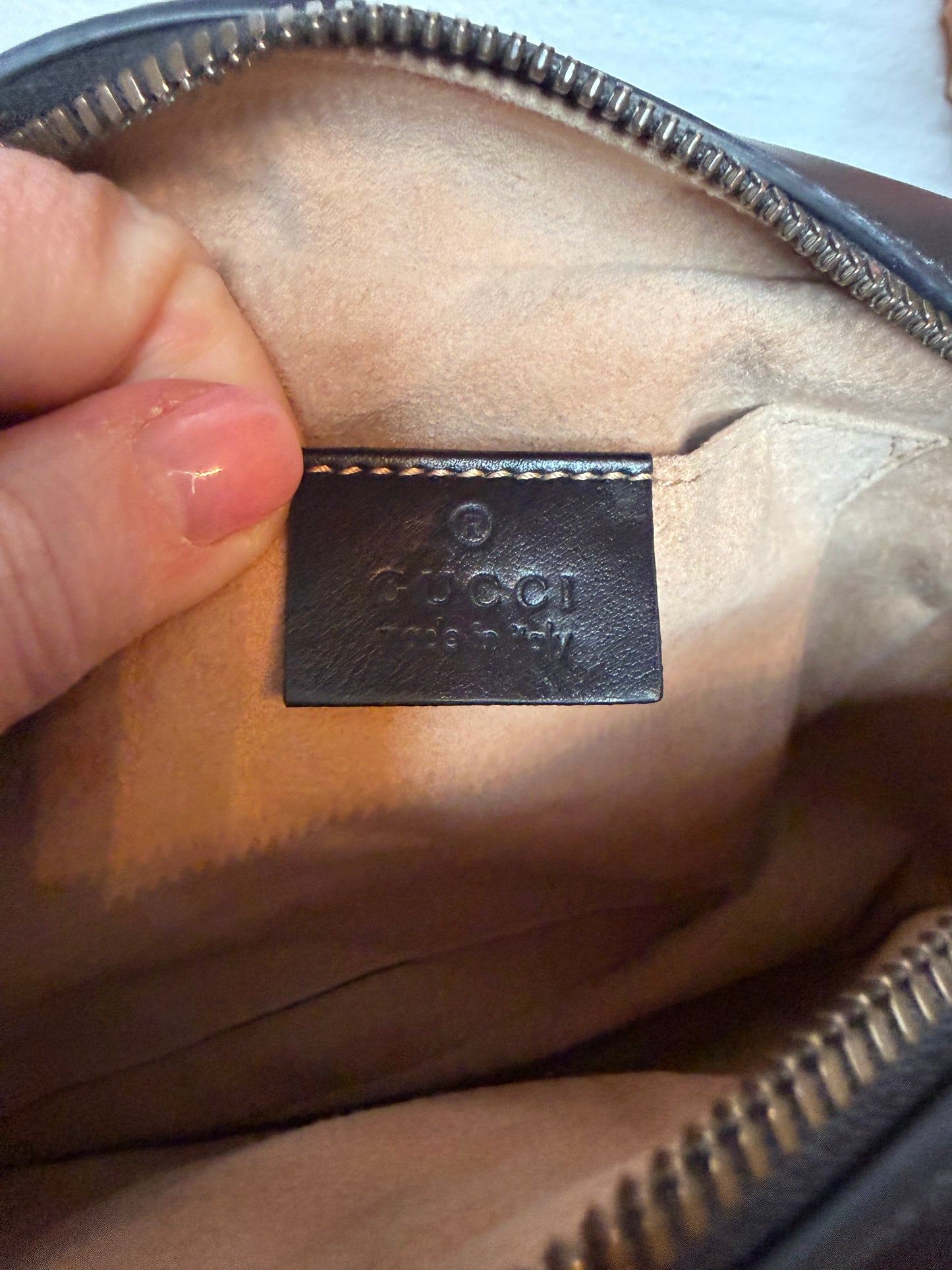 Black Gucci Camera bag