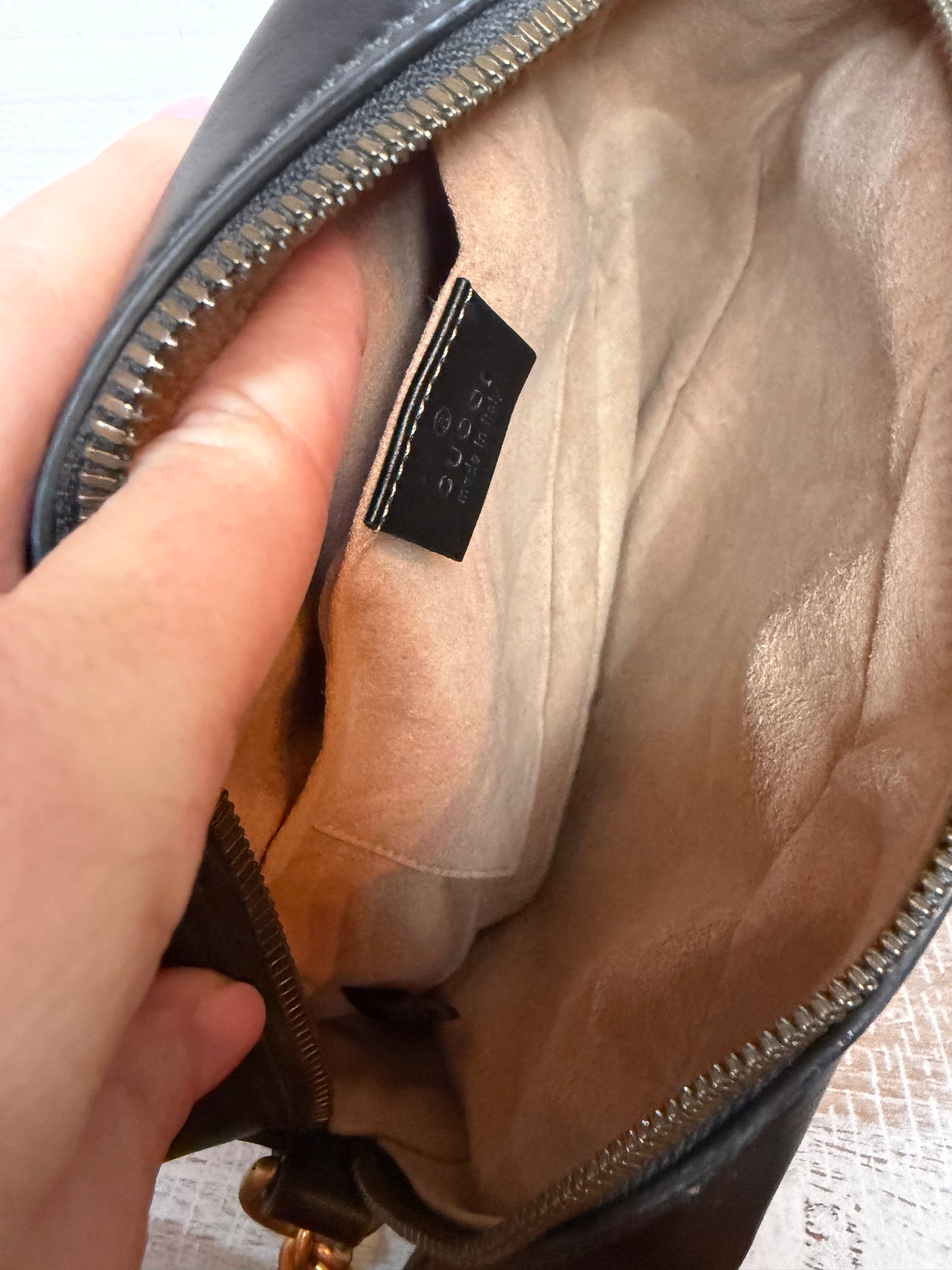 Black Gucci Camera bag