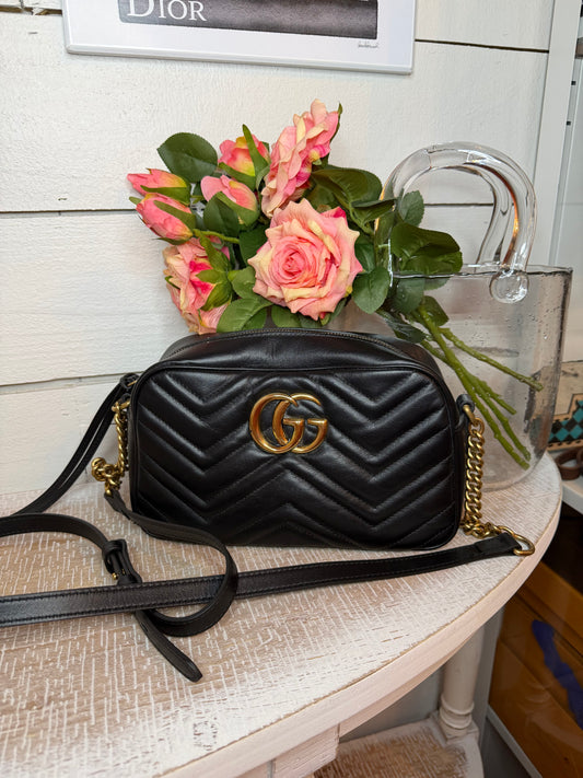 Black Gucci Camera bag