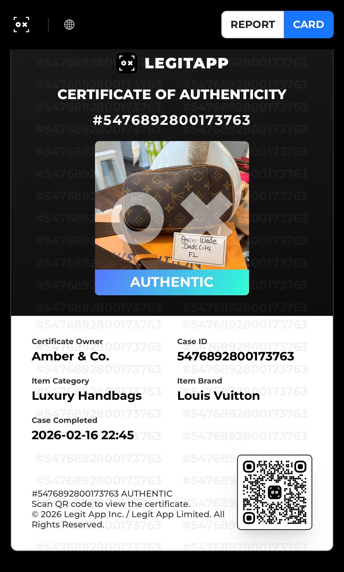 Louis Vuitton Pochette Gange – Monogram Canvas- Clearance price