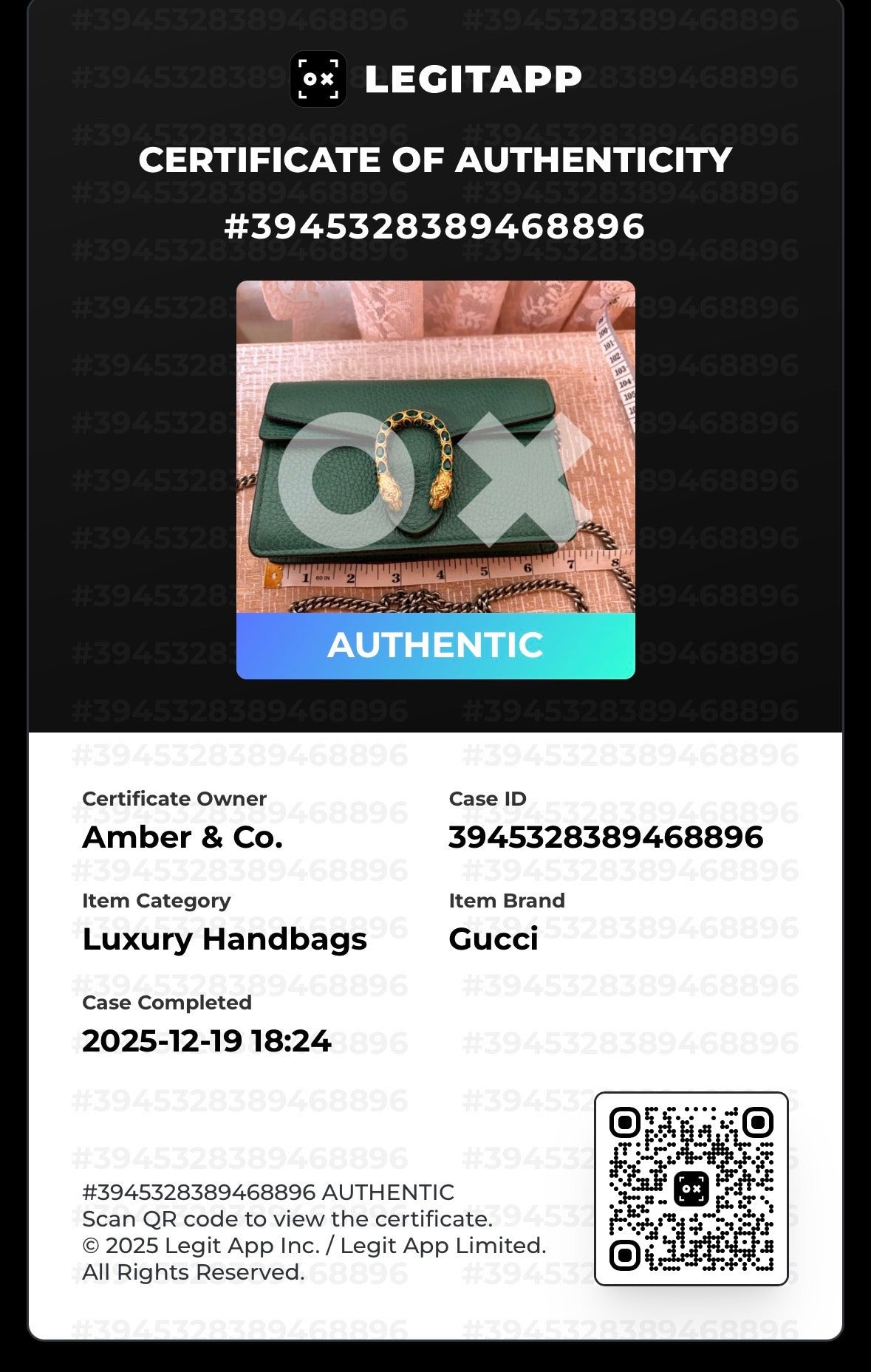 Gucci Dionysus Emerald Shoulder bag