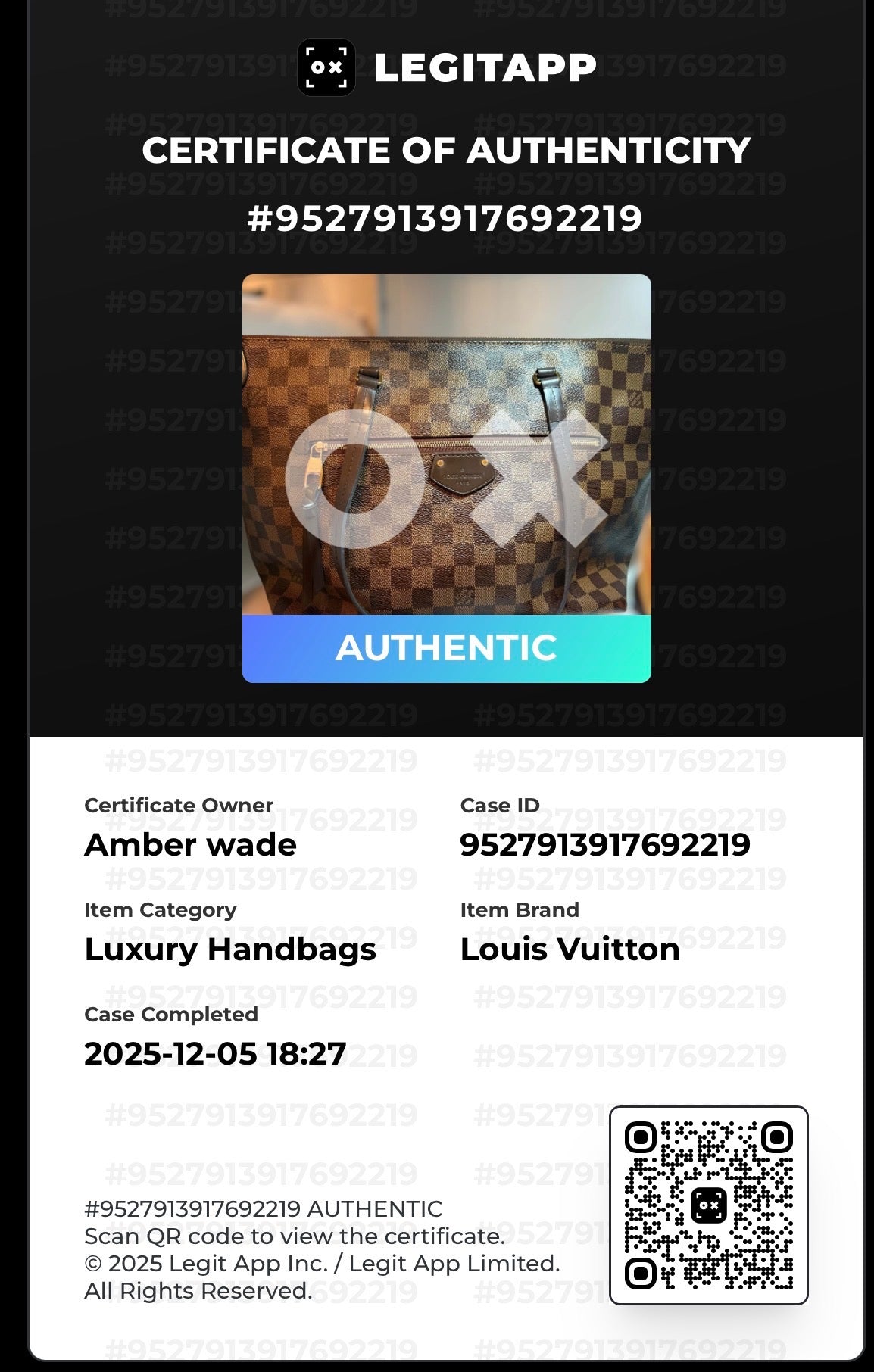 Louis Vuitton Tote MM Brown Canvas Damier Ebene