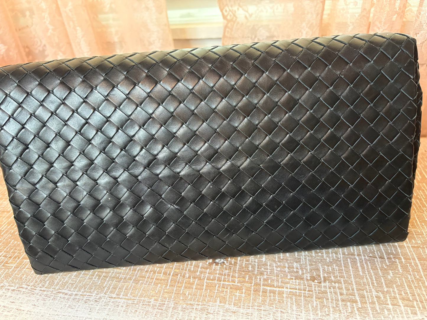 Bottega Veneta Roma Medium Tote – Black Leather