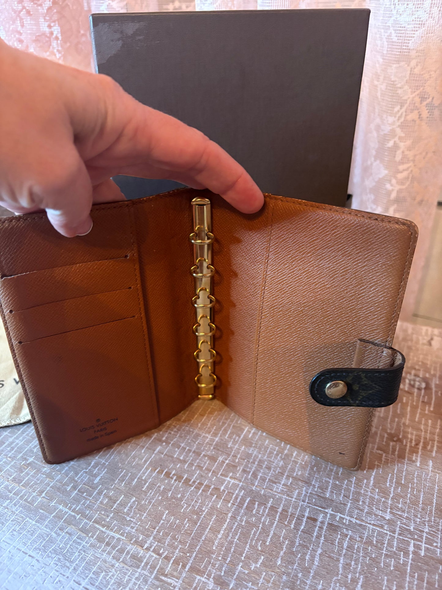 Louis Vuitton Vintage Small Agenda