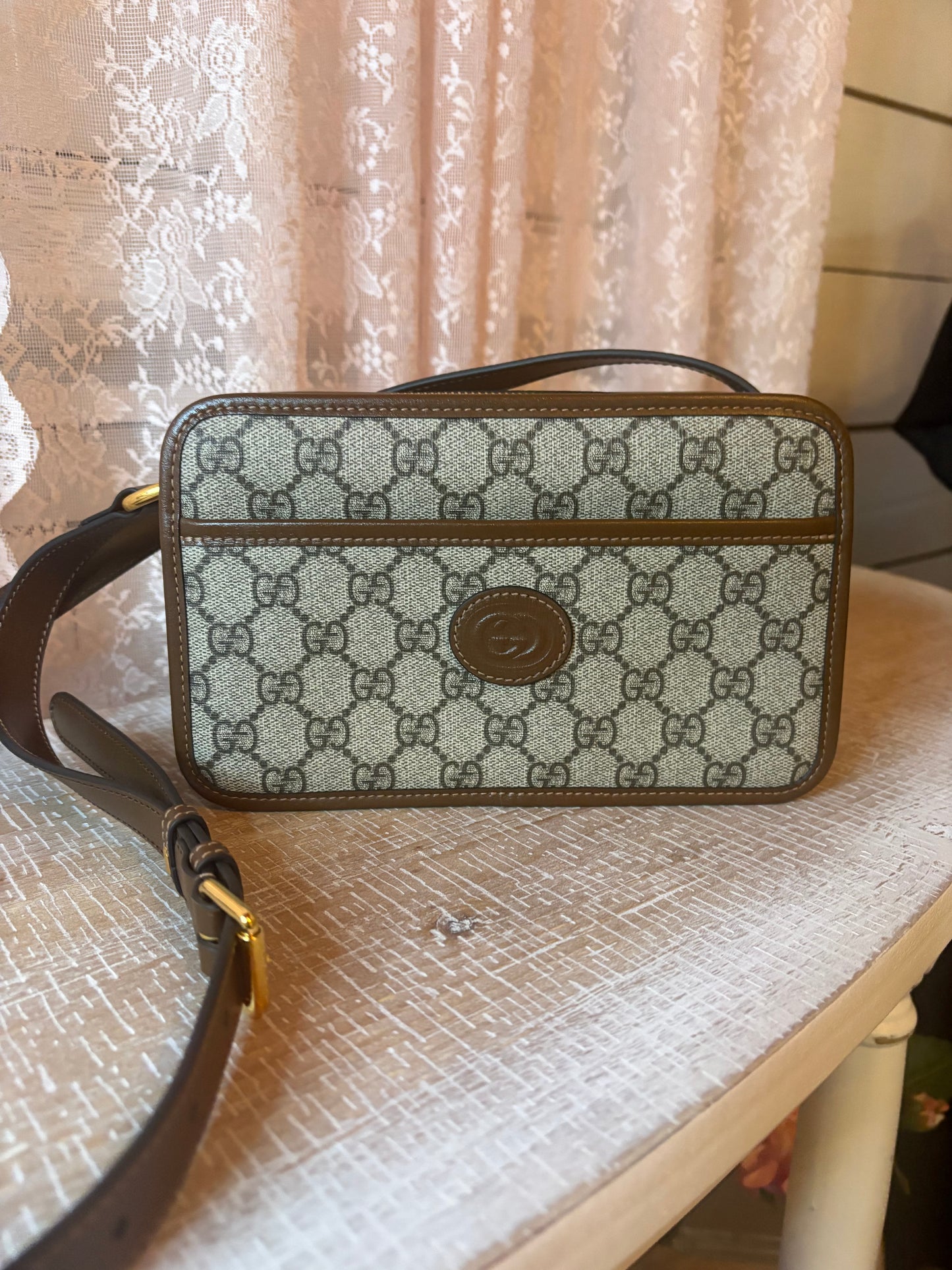 Gucci Vintage Bag Crossbody Bag- Rare Find