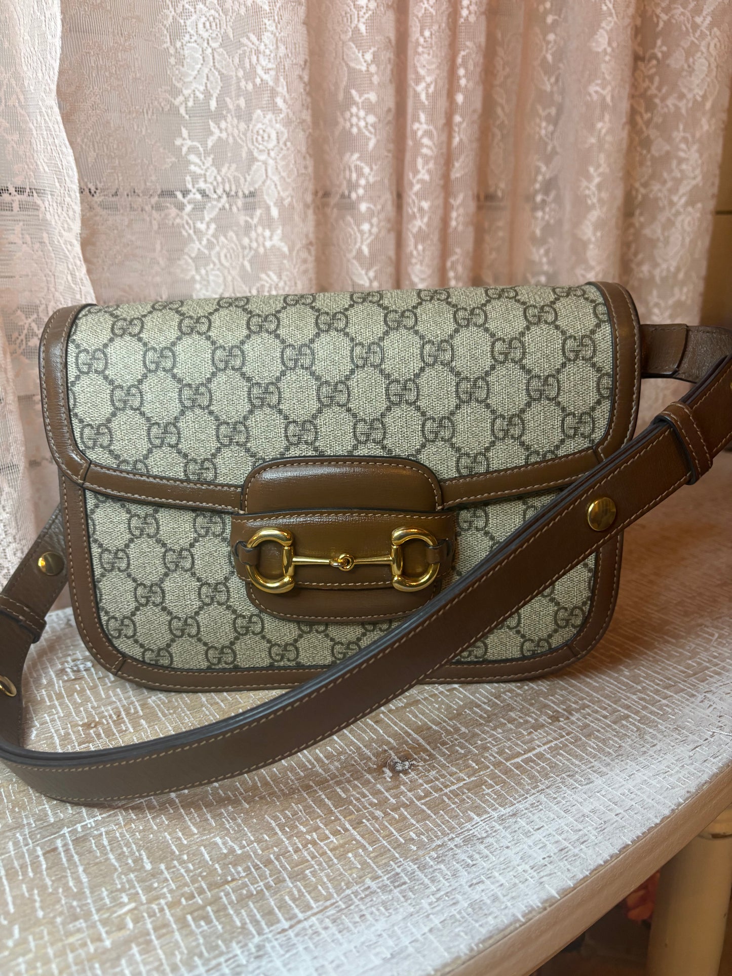 Gucci Horsebit 1955 Medium Shoulder Bag