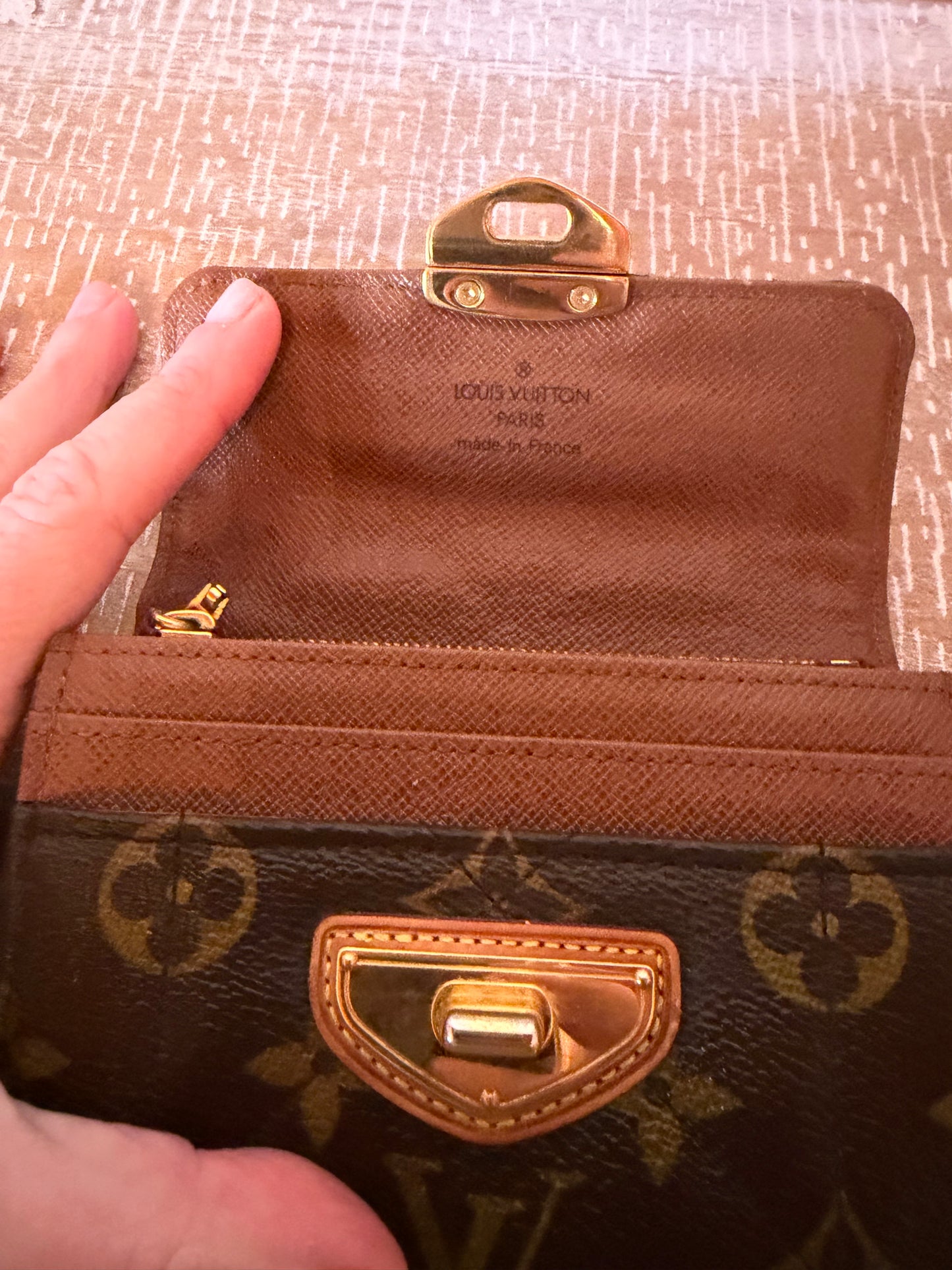 LOUIS VUITTON Monogram Canvas Etoile Compact Wallet