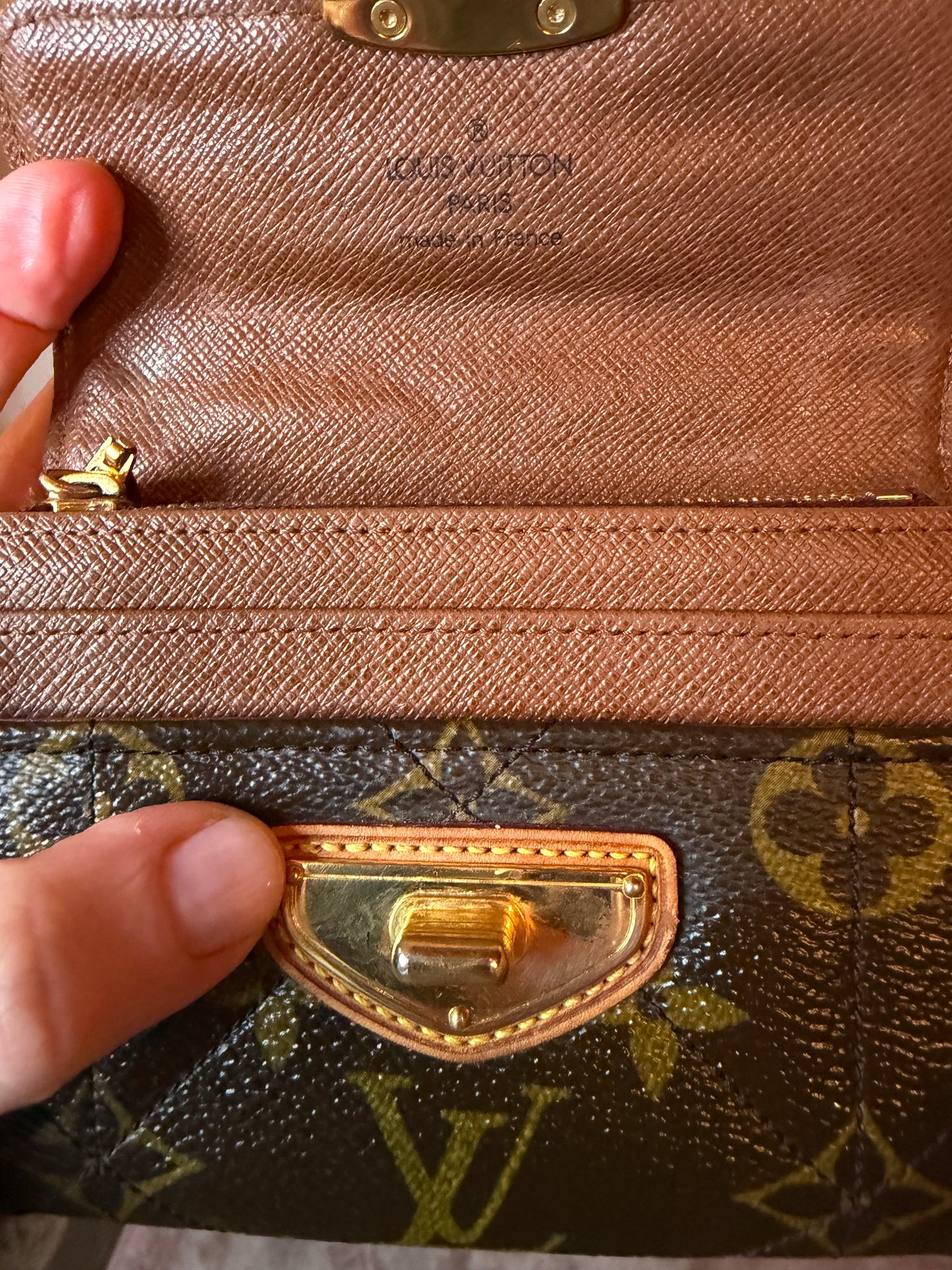 LOUIS VUITTON Monogram Canvas Etoile Compact Wallet
