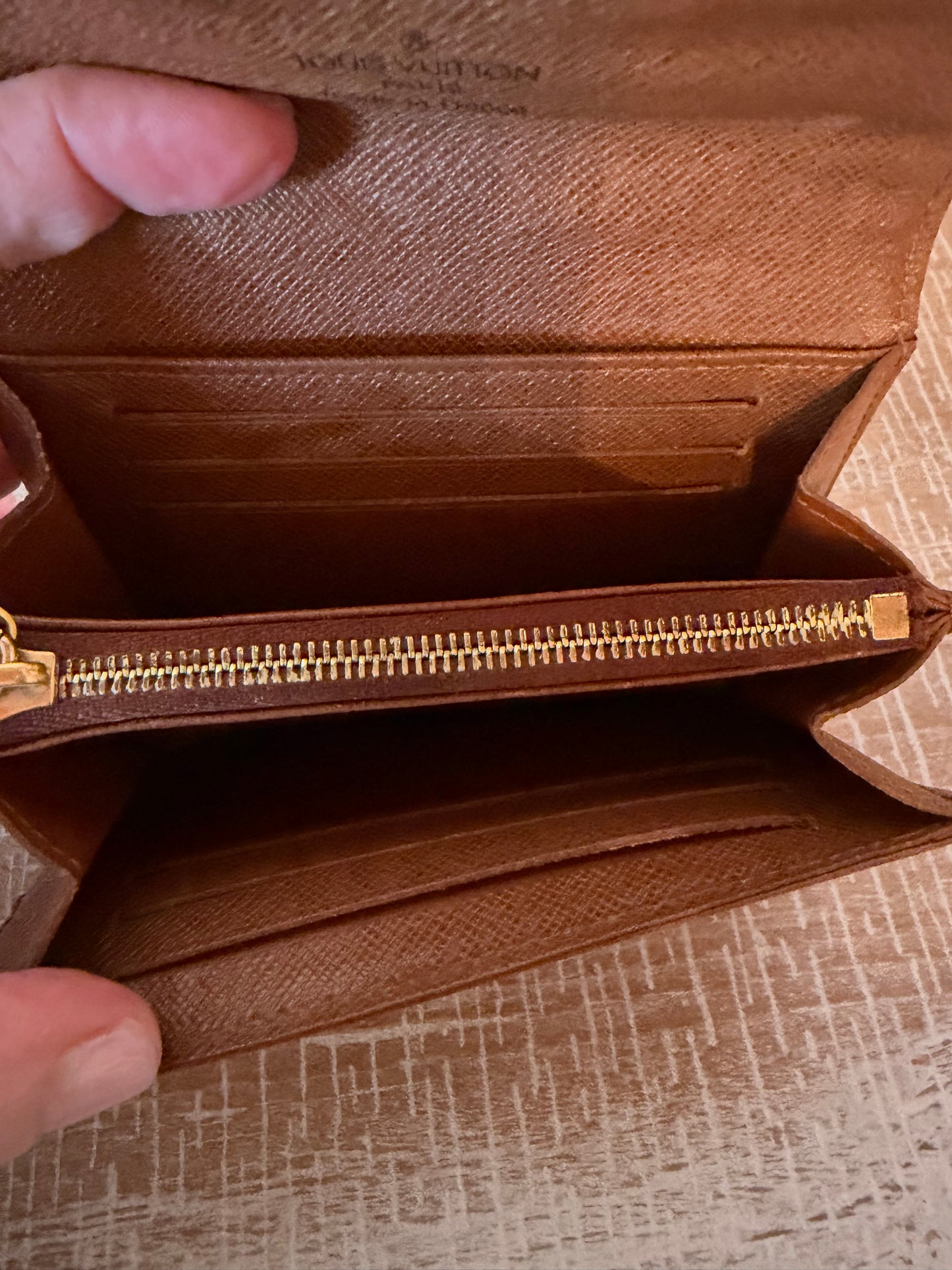 LOUIS VUITTON Monogram Canvas Etoile Compact Wallet