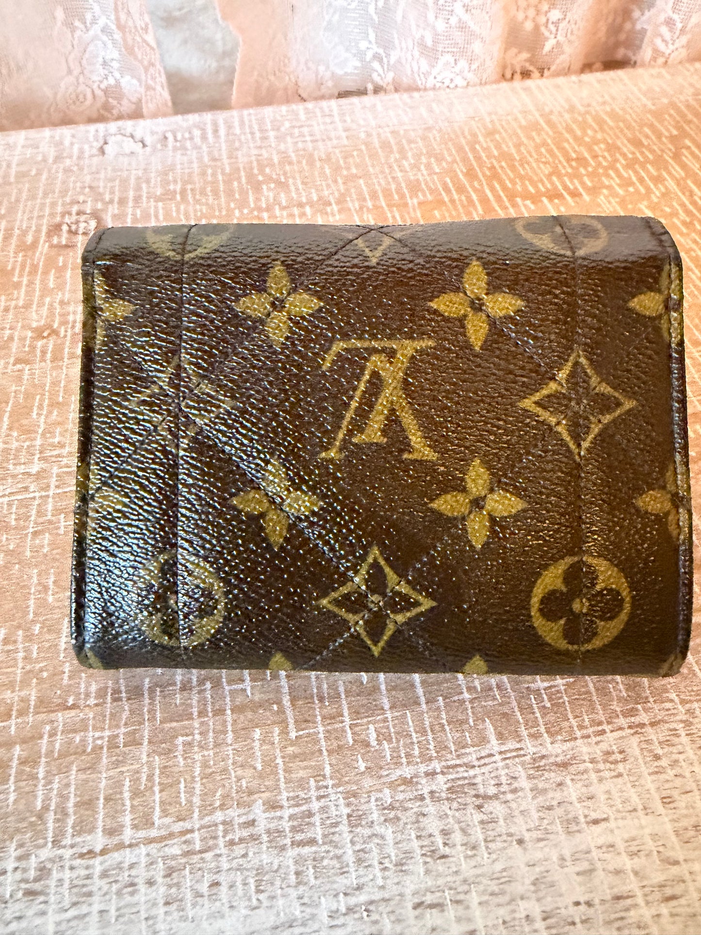 LOUIS VUITTON Monogram Canvas Etoile Compact Wallet