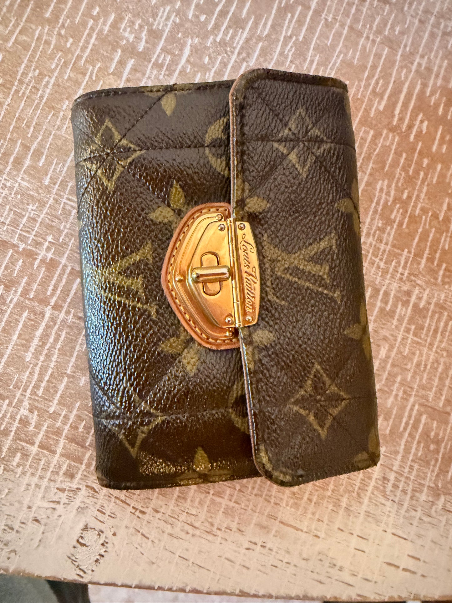 LOUIS VUITTON Monogram Canvas Etoile Compact Wallet