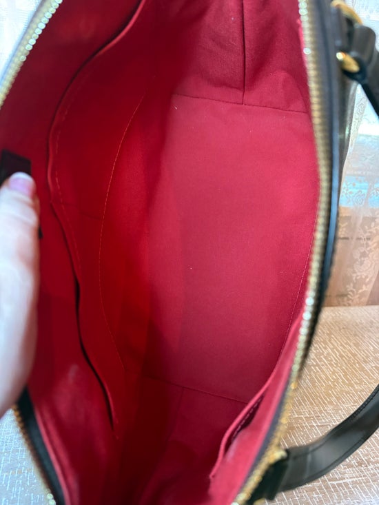 Louis Vuitton Tote MM Brown Canvas Damier Ebene