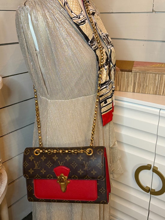 Louis Vuitton Red Monogram Canvas Victoire