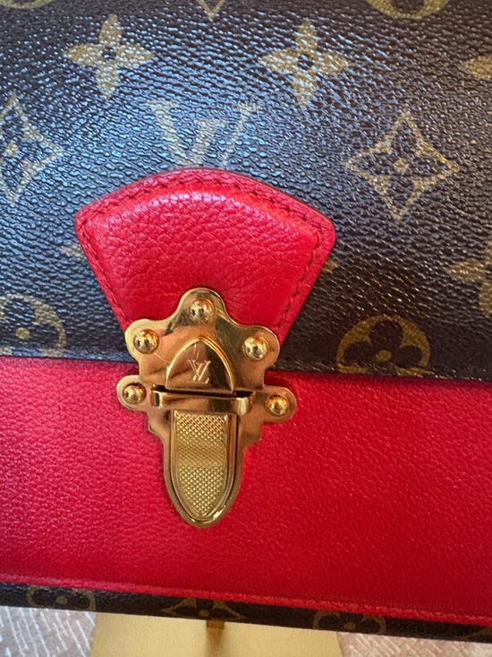 Louis Vuitton Red Monogram Canvas Victoire