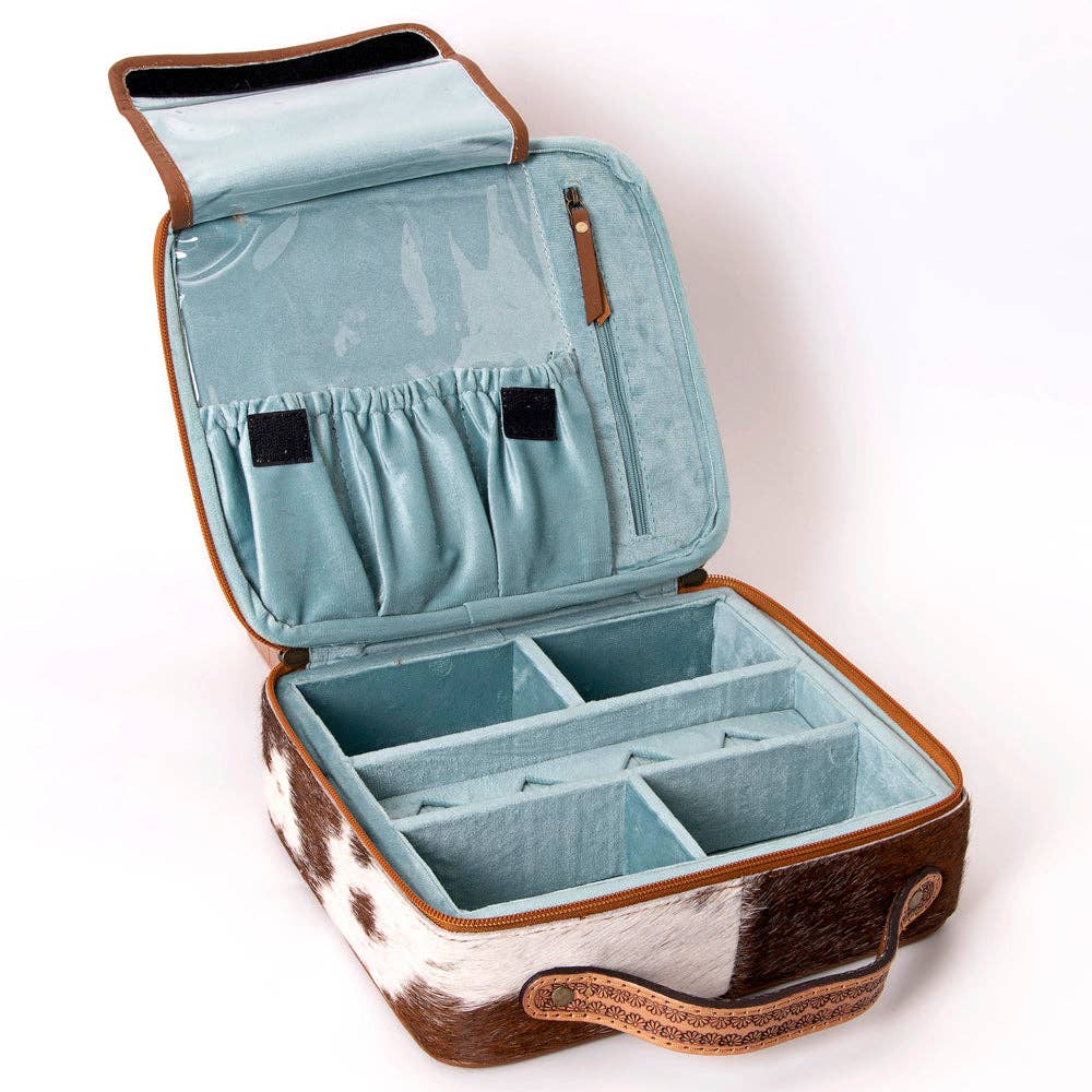 LS Western - A300E Jewelry Case Genuine Western Leather Women Bag Jane - ADBGA300J