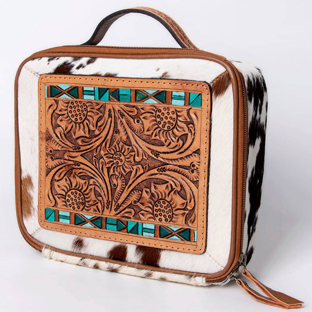 LS Western - A300E Jewelry Case Genuine Western Leather Women Bag Jane - ADBGA300J