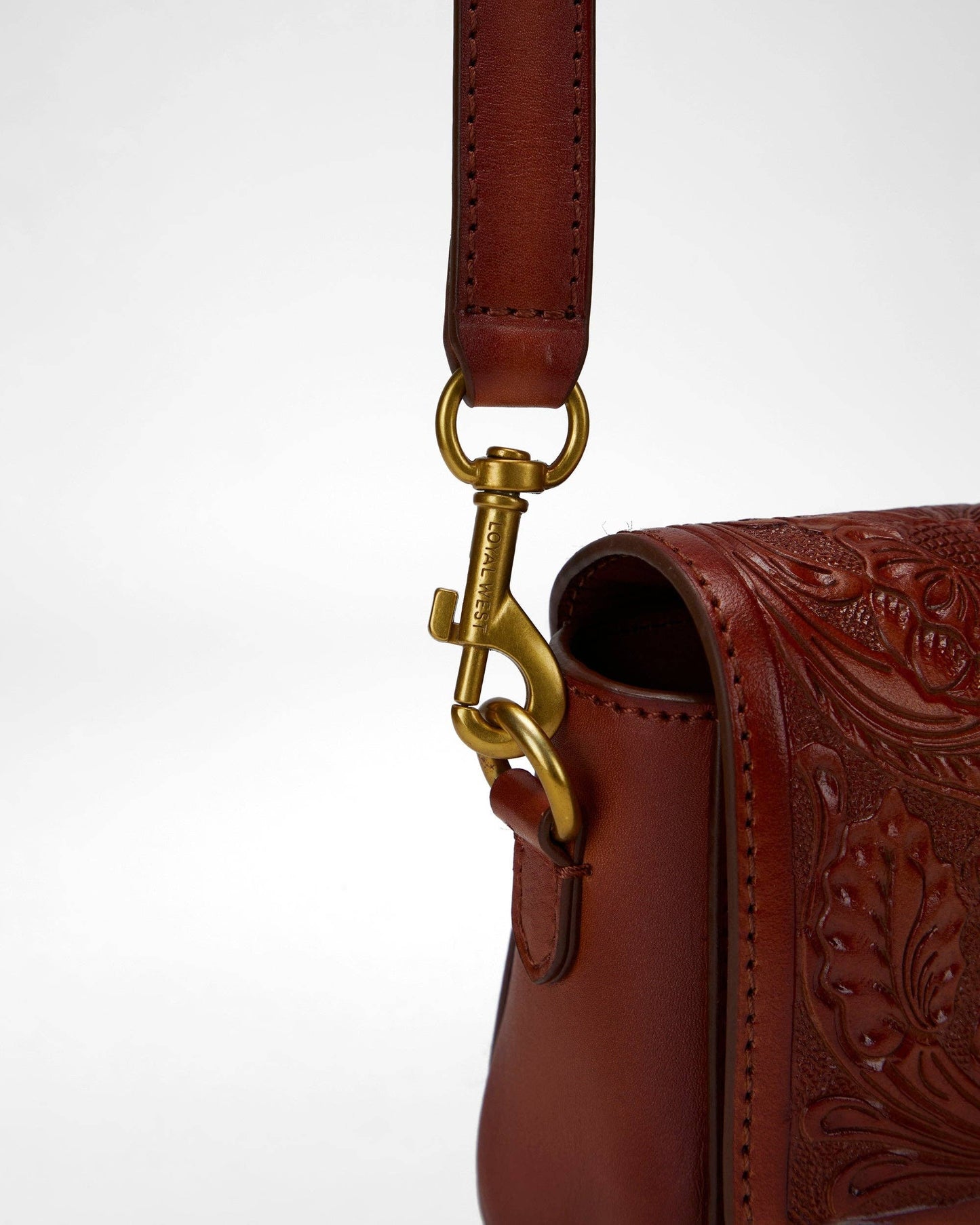 Loyal West - Savi Mini Bag In  Handtooled Leather