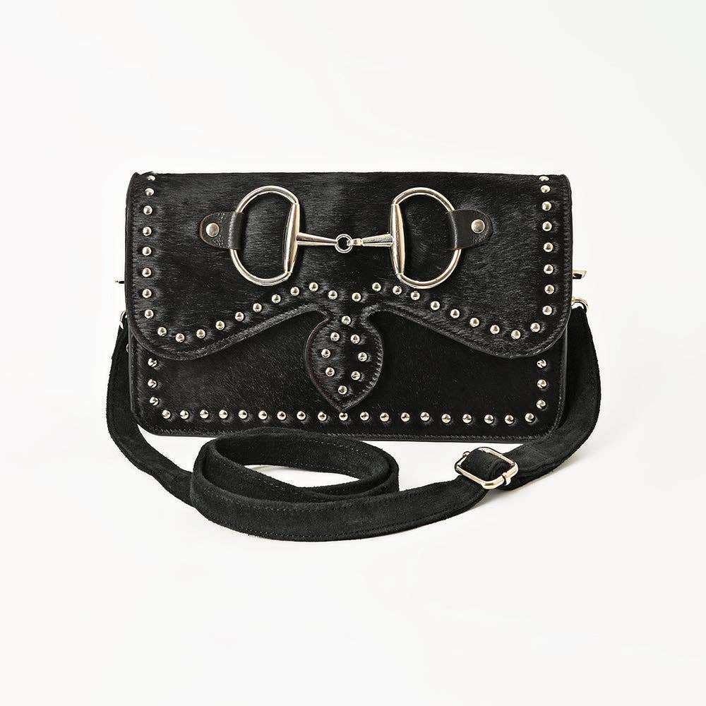 American Darling Crossbody Hair On Genuine suede Leather Women Bag - ADBGM849