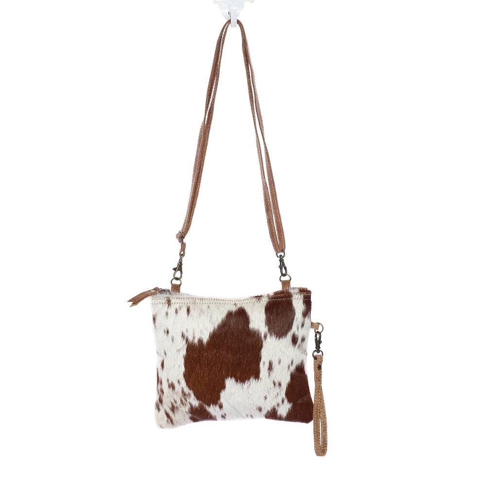 Myra Bag - White And Brown Shade Bag