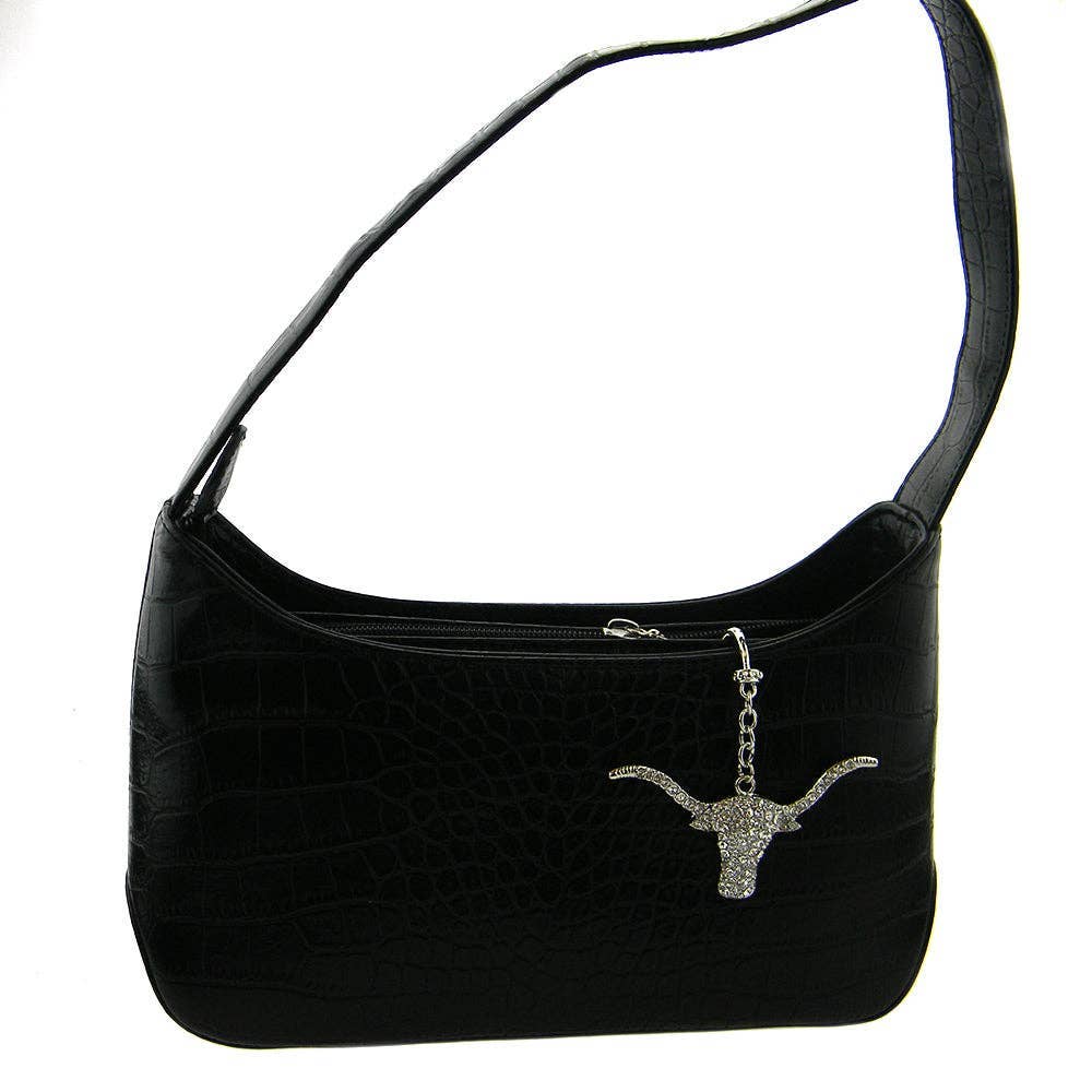 Western Elite Jewelry - KC-010 SILVER PLATING CROSS CHARM KEY CHAIN/KEY FINDER