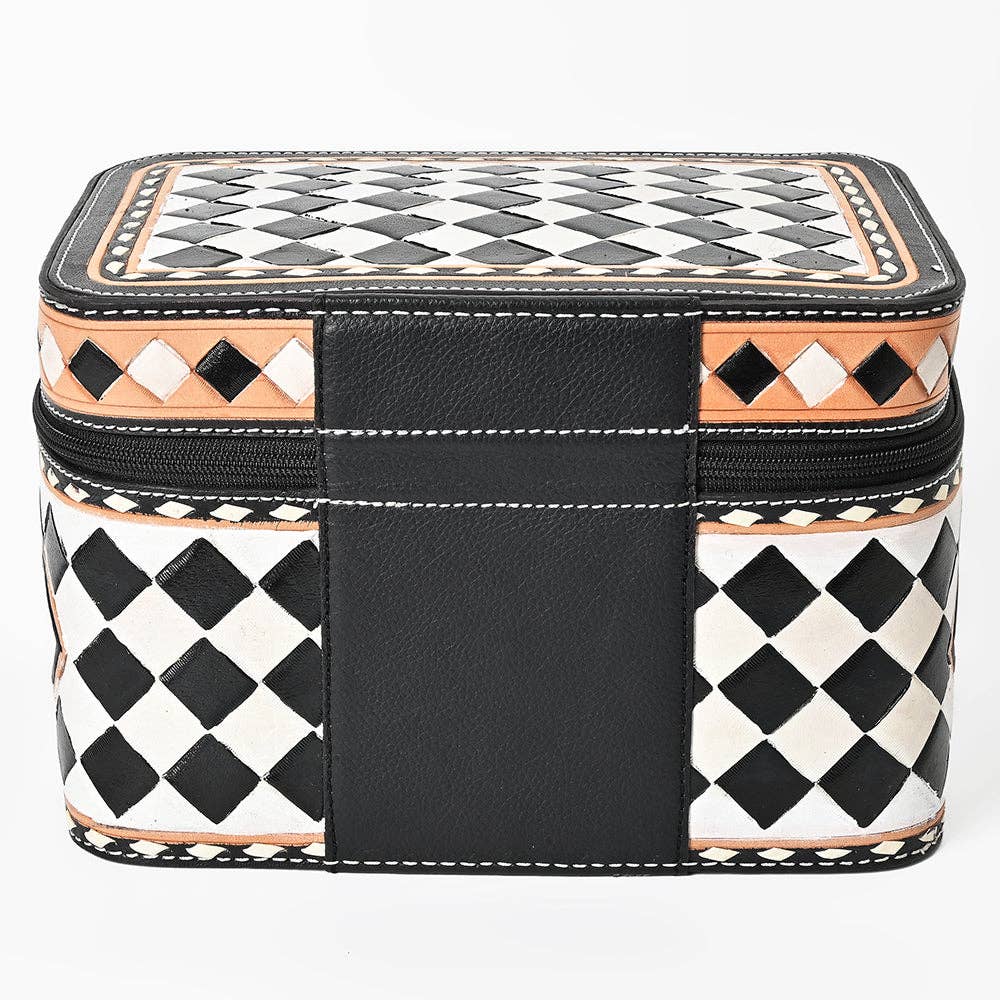 Jewelery Case Genuine Western Leather Women Bag