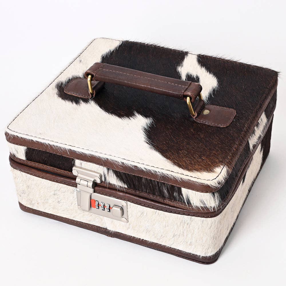 Jewelry Case Genuine Western Leather Women Bag Jane - ADBGA321E