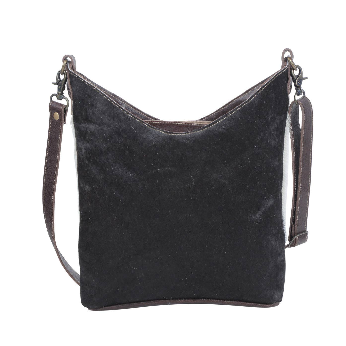 Myra Bag - Coco and cream Hand-Tooled Bag