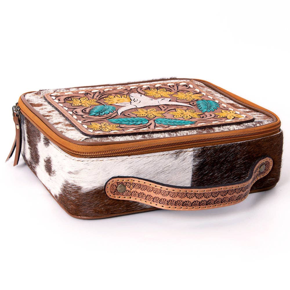 LS Western - A300E Jewelry Case Genuine Western Leather Women Bag Jane - ADBGA300J