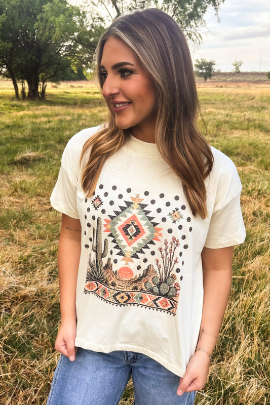 Sterling Kreek - Boho Desert Tee - M
