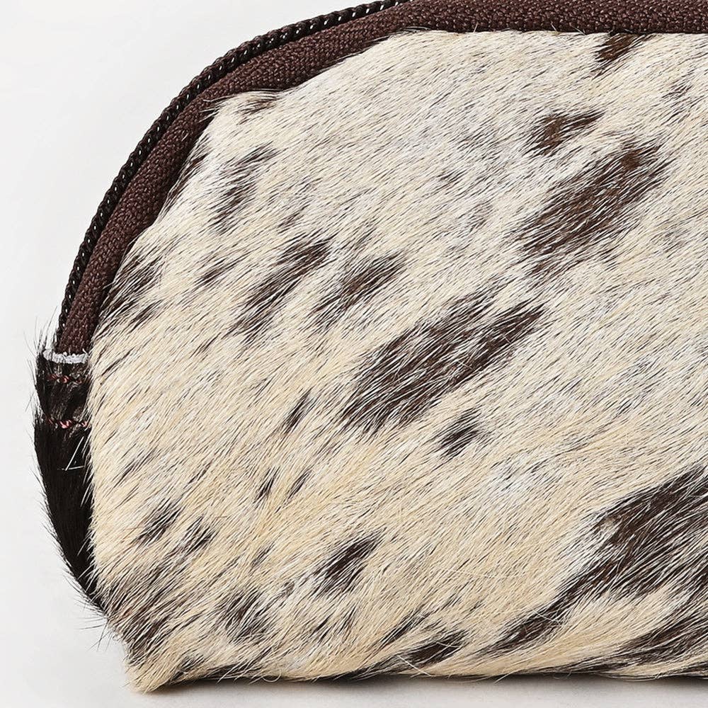 LS Western - ADBG444 Coin Purse Hair On Genuine Western Leather Women Bag - ADBG444BKW